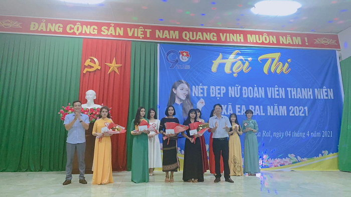 Hội thi “Nét đẹp nữ đoàn viên thanh niên” xã Ea Răl năm 2021